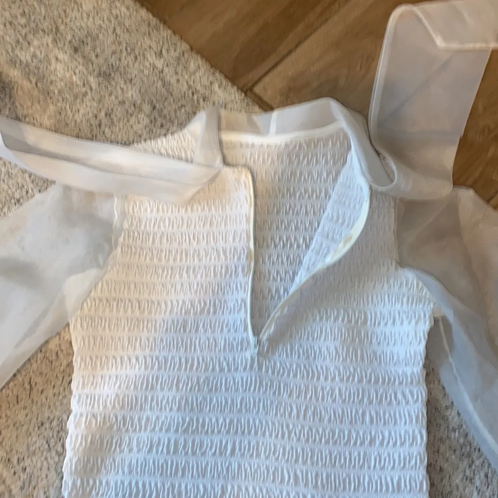 Vintage sheer arm blouse - Picture 5 of 10